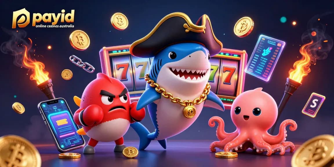 Engage with top payid online casinos Australia featuring dynamic characters and vibrant casino elements.